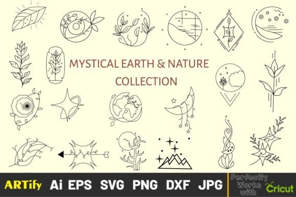 Download Earth Mystical Minimalist Line Art Ideas - Art Collection